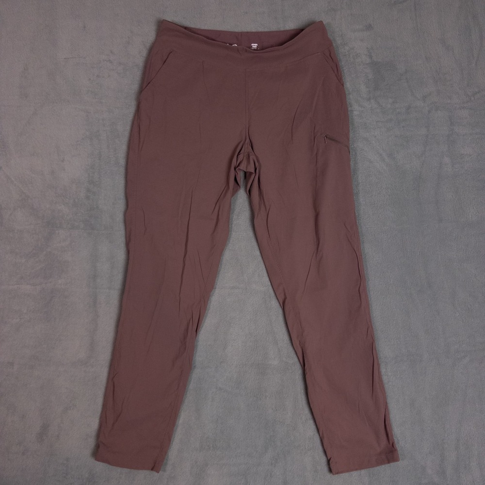 Mountain Hardwear Dynama/2 Ankle Pants Women M Plum Brown Hiking Trail